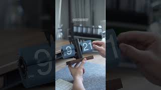 The desk clock sounds great! #unboxing #clock