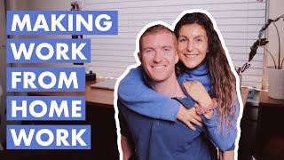 DESK TOUR! My practical WFH office setup