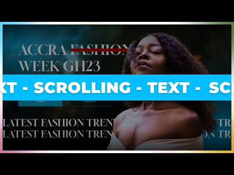 Scrolling Text Animation in Figma | Marquee #figma