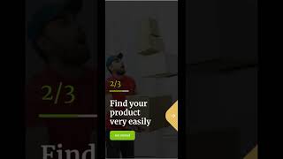 🚚 Courier App UI Design in Seconds! | Clean & Modern #shorts #appuiux #uidesign #courier #uiux