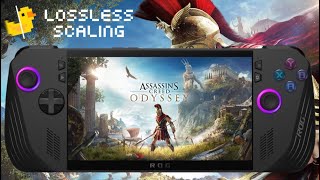 ROG Ally X - Assassin Creed Odyssey - Performance Tested - Lossless Scaling