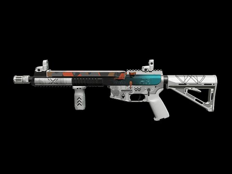 AR 57 White Camo