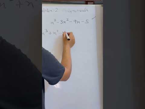 Factorisation of cubic polynomial #class9maths #maths #mathematics #cbse