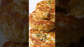 Pan Fried Crab Cakes 🦀 using Culinary Reserve crab meat #crab #crabcakes