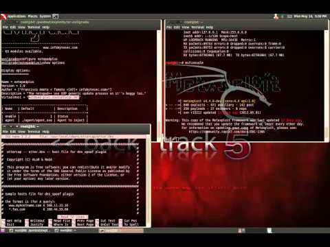 Metasploit and Evilgrade Reverse Shell