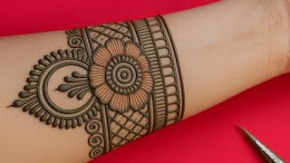 simple mehndi design front hand | mehandi design | mehndi design | mehndi designs | cone designs