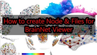 Functional Connectivity Visualization ｜Node & Extension Files for BrainNet Viewer