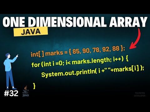 Multi-Dimensional Arrays in Java | Chapter-33 | Java Tutorial For Beginners