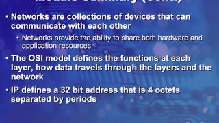 ICND 01 11 01f  Module1   Module Summary