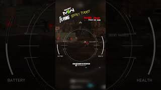 Flying Sentry Turret  Glitch #cod #mw2 #gaming #mw2trickshot #callofduty