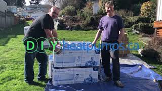 DIYheatpumps.ca - Unboxing Mr Cool Air Handler