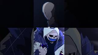 GASTER VS ERROR404!SANS #undertale #sans #gaster #battle