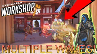How to code MULTIPLE BOT WAVES in the Overwatch Workshop! (fully customizable!)