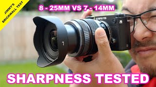 Olympus 8-25mm Performance TESTED (vs 7-14mm) - RED35 REVIEW
