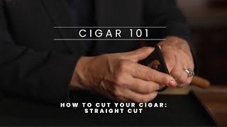 Cigar 101: How to Cut a Cigar