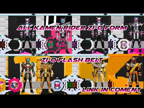 All Kamen Rider Zi-O Form - Zi-O Flash Belt