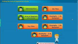 Area of Segment of a Circle, Class 10 Maths | Digital Teacher