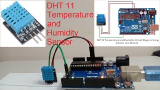 SET UP AND TEST DHT11 TEMPERATURE AND HUMIDITY SENSOR USING ARDUINO UNO MODULE