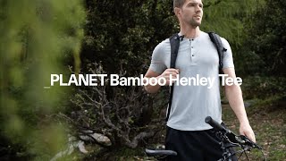 TexTale | _PLANET Bamboo Henley Tee