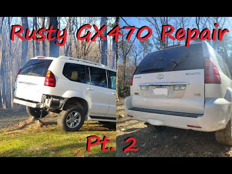 GX470 Rust Repair: Part 2