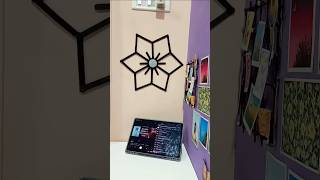 Home decor Ideas/Wall decor DIY😍 #shorts #shortsindia #walldecor #diy #craft #artandcraft #trending