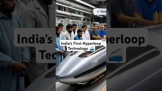 India's First Hyperloop: IIT Madras Makes History! #iitmadras #hyperloop #india #shorts