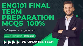ENG101 final term preparation 100% past paper #education @FUNSHU4