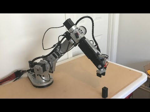 AR2 6 axis stepper motor robot