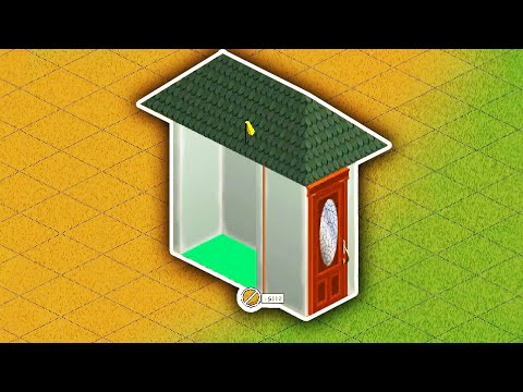 The Sims 1, 1-Tile-Wide Home.