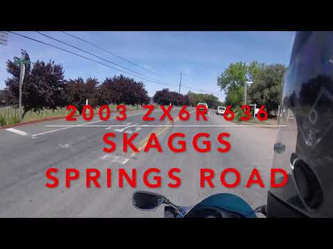 2003 ZX6R 636 Canyon Carving