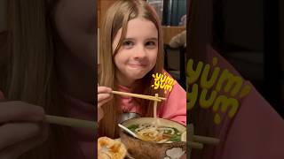 🍜 UDON 😱YUM 😋#ourfamilyadventure