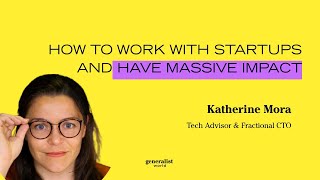 Asking a Fractional CTO how to work with startups AND have massive impact