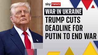 Donald Trump 'very disappointed' with Putin | Ukraine War