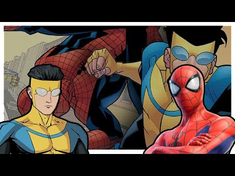 Spider-man and Invincible Fortnite Team-up