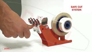 Safe-cut manual dispenser for standard rolls| DS2x25 | DERFI