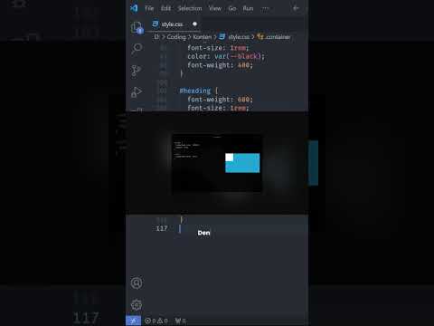 3 cara memposisikan elemen di tengah denvan css #css #css3 #html #javascript