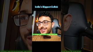 Carryminati's Biggest Collab Ever 🤑 #carryminati #collaboration #trollface #shorts #shortsfeed