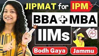 🔥IIM BBA-MBA IPM JIPMAT Exam 2024! BBA JIPMAT Entrance Exam Pattern 2024!📝#bba #ipm #jipmat #viral