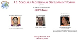 JBNSTS Today || Dr. Maitree Bhattacharyya | Dr. Paromita Roy | Dr. Papiya Nandy