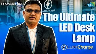 The LumiCharge - LED, USB, Wireless Charging Desk Lamp