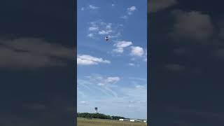 General Dynamics F-16C Viper triple barrel roll