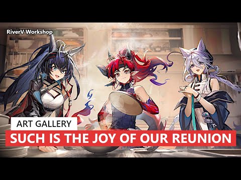 Such Is the Joy of Our Reunion Art Compilation | Arknights/明日方舟 春節 アート集