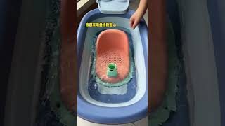 Baby Bath Seat for Safe and Comfortable Bath Time#shorts  #babyessentials #babycomfort