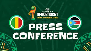 Mali v South Sudan - Press Conference | FIBA Women's AfroBasket 2025