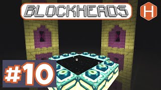 How to Build an End Portal Room In Survival Minecraft! Blockheads Episode 10  A Minecraft Let's Play