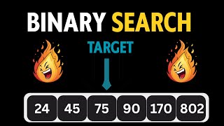 Binary Search Algorithm Explained with Example | Must Know Algorithms Ep 3 | Simple & Easy
