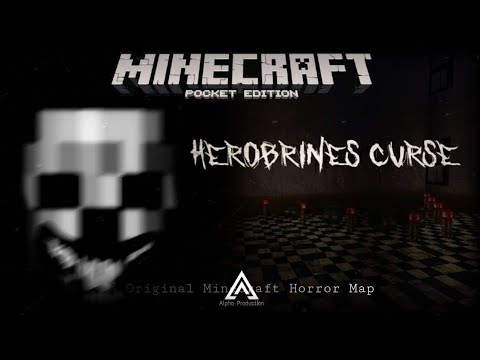 Minecraft PE{HEROBRINE'S CURSE}Horror Map |Full Map