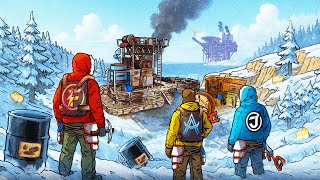 We CLAIMED SULFUR QUARRY on WIPE DAY as a TRIO in Rust