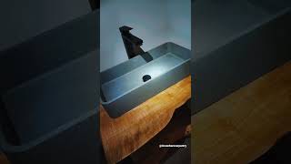 live edge vanity installed! #veteranownedbusiness #smallbusiness #smallyoutuber #custom  #woodart