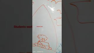 Easy landscape drawing for beginners... step by step drawing #onlineart #drawingskill #drawing